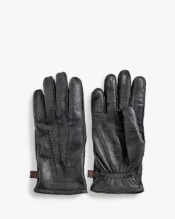 Gloves leather black