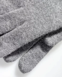 Gloves wool grey