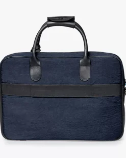 Office sleeve textile blue