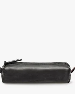 Pencil pounch leather black